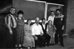 1997 г., с. Сурх-Дигора. Родственники встречают  Азми Йылдырым из Турции.