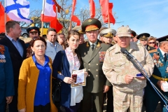 2017 г. Республика Крым, место где будет установлен новый памятник мемориал, погибшим участниками ВОВ.